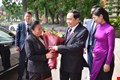 Phó Chủ tịch Thường trực Quốc hội Trần Thanh Mẫn hội đàm với Phó Chủ tịch Quốc hội Lào